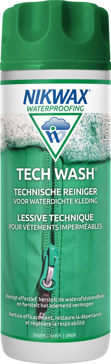 Nikwax Tech Wash, Reinigung für Outdoor-Jacken und Kleidung 300 ml
