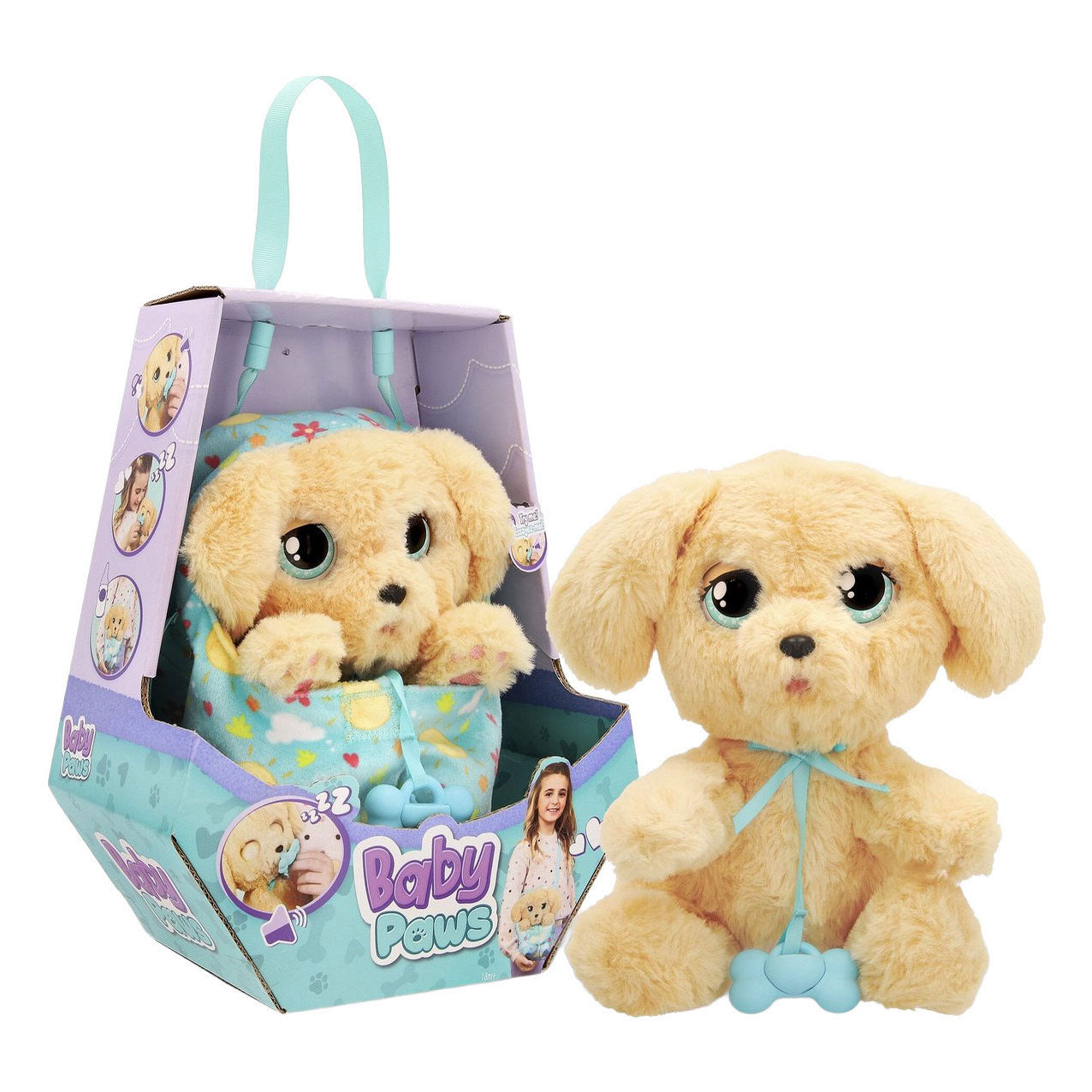 Interaktives Kuscheltier Baby Paws Labrador