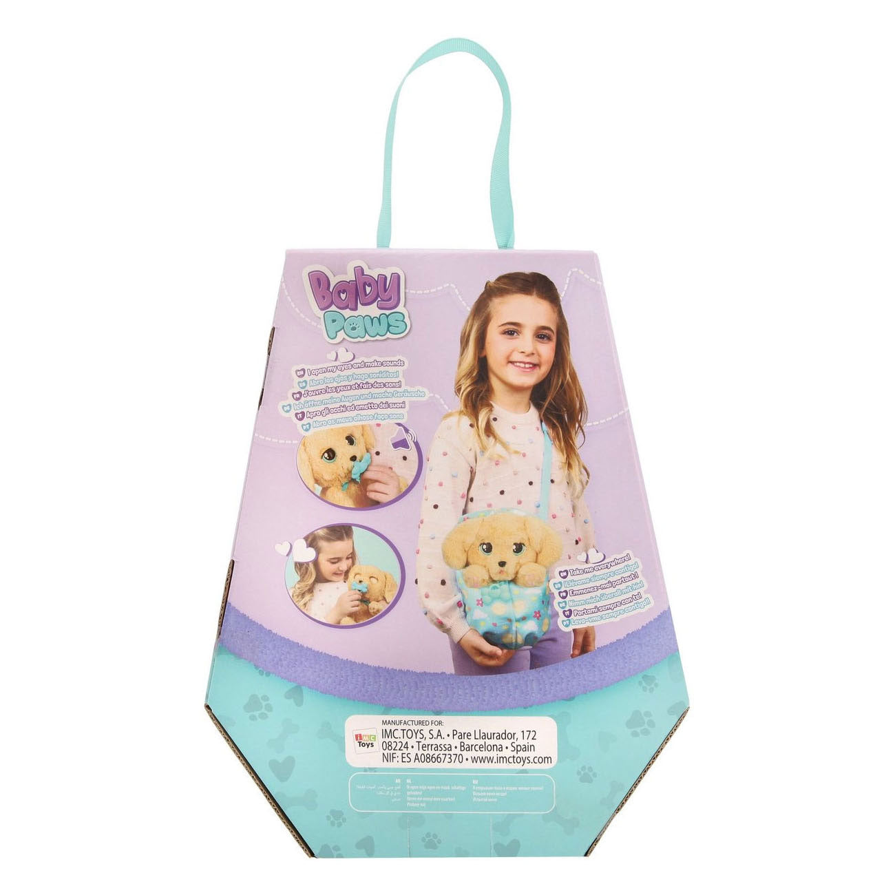 Interaktives Kuscheltier Baby Paws Labrador