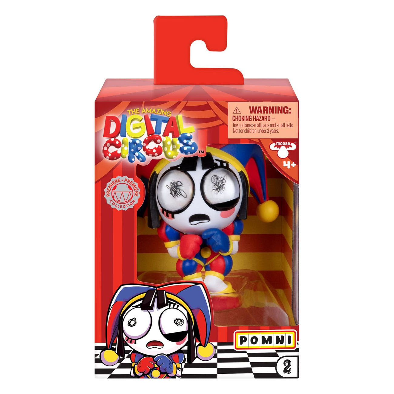 Erstaunliche digitale Zirkus Vinylfigur Pomni