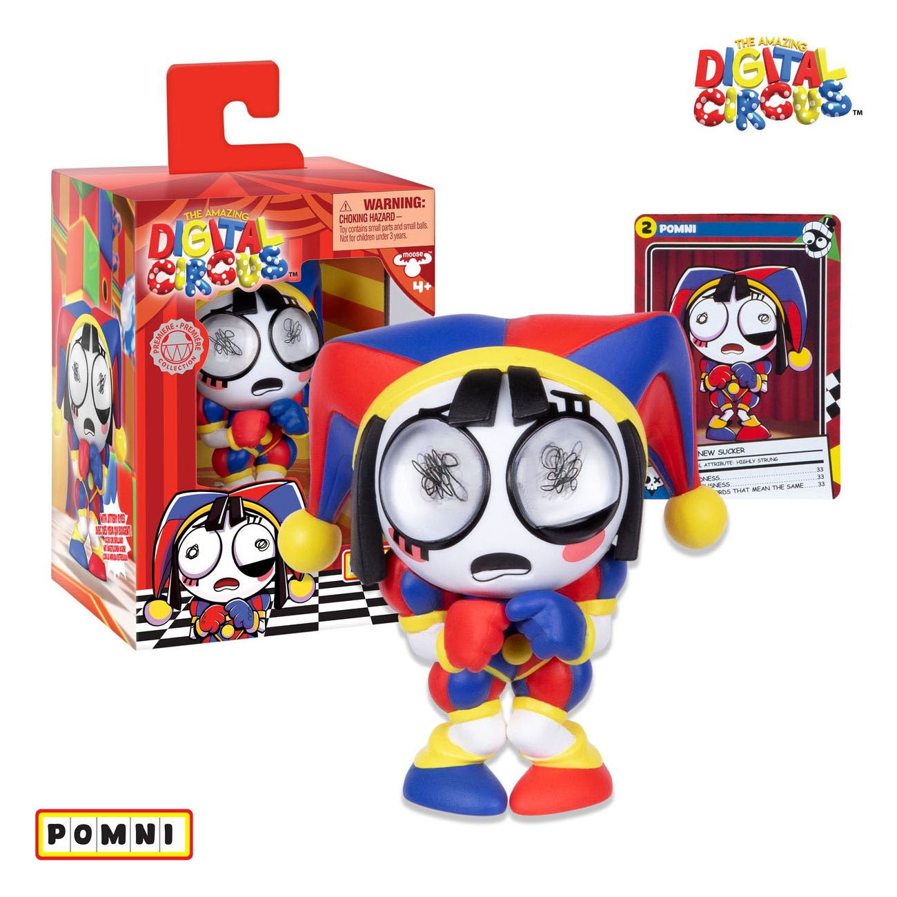 Erstaunliche digitale Zirkus Vinylfigur Pomni