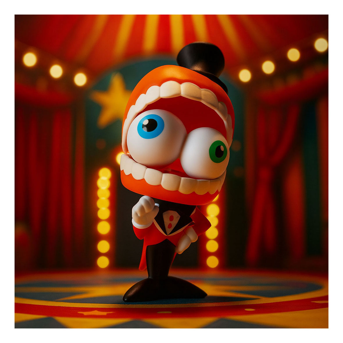 Moose spielt den erstaunlichen digitalen Zirkus – Vinylfigur Caine
