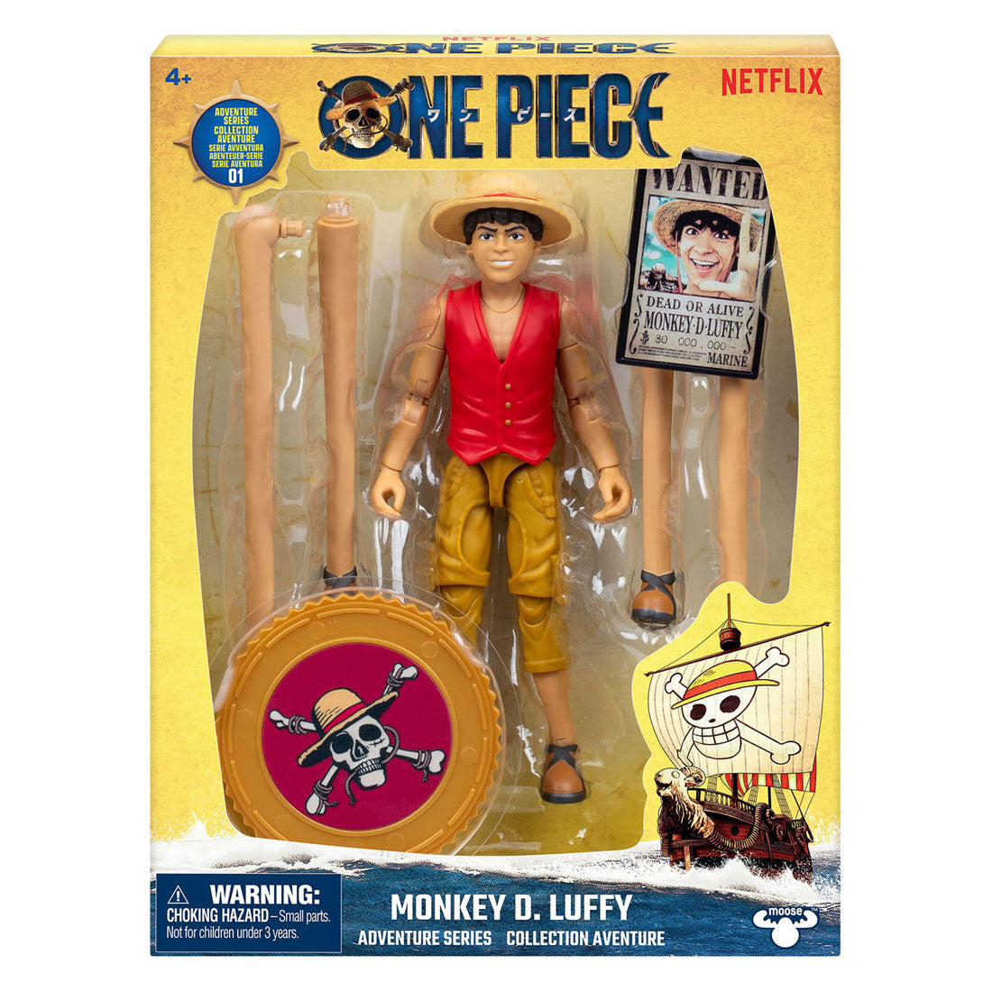 Moose Toys One Piece Actionfigur Ruffy