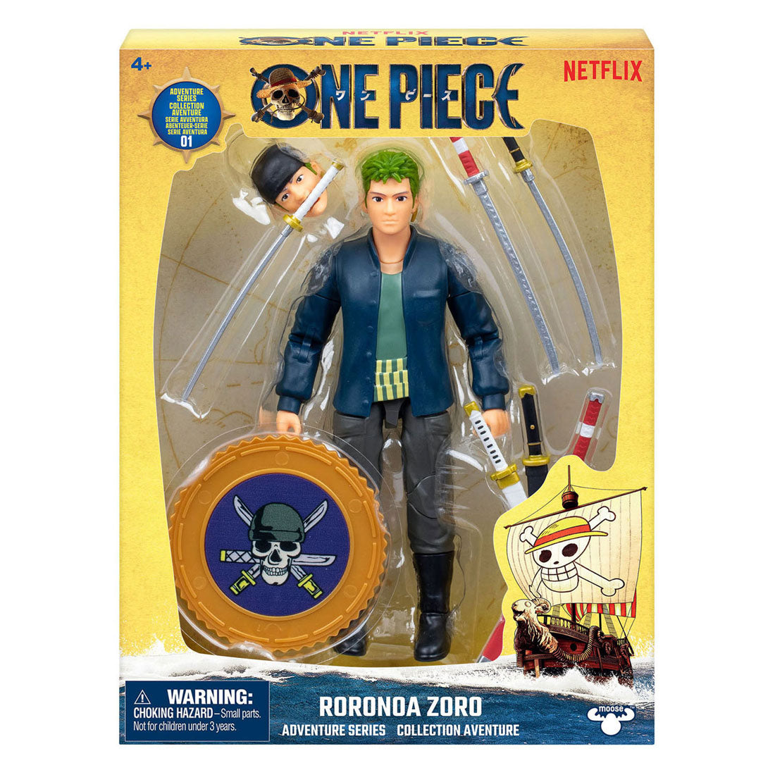 Moose Toys One Piece Actionfigur Zoro