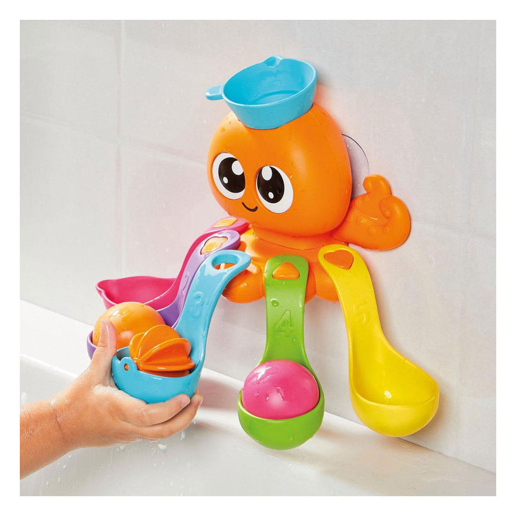7-in-1-Aktivitätskrake für die Badewanne
