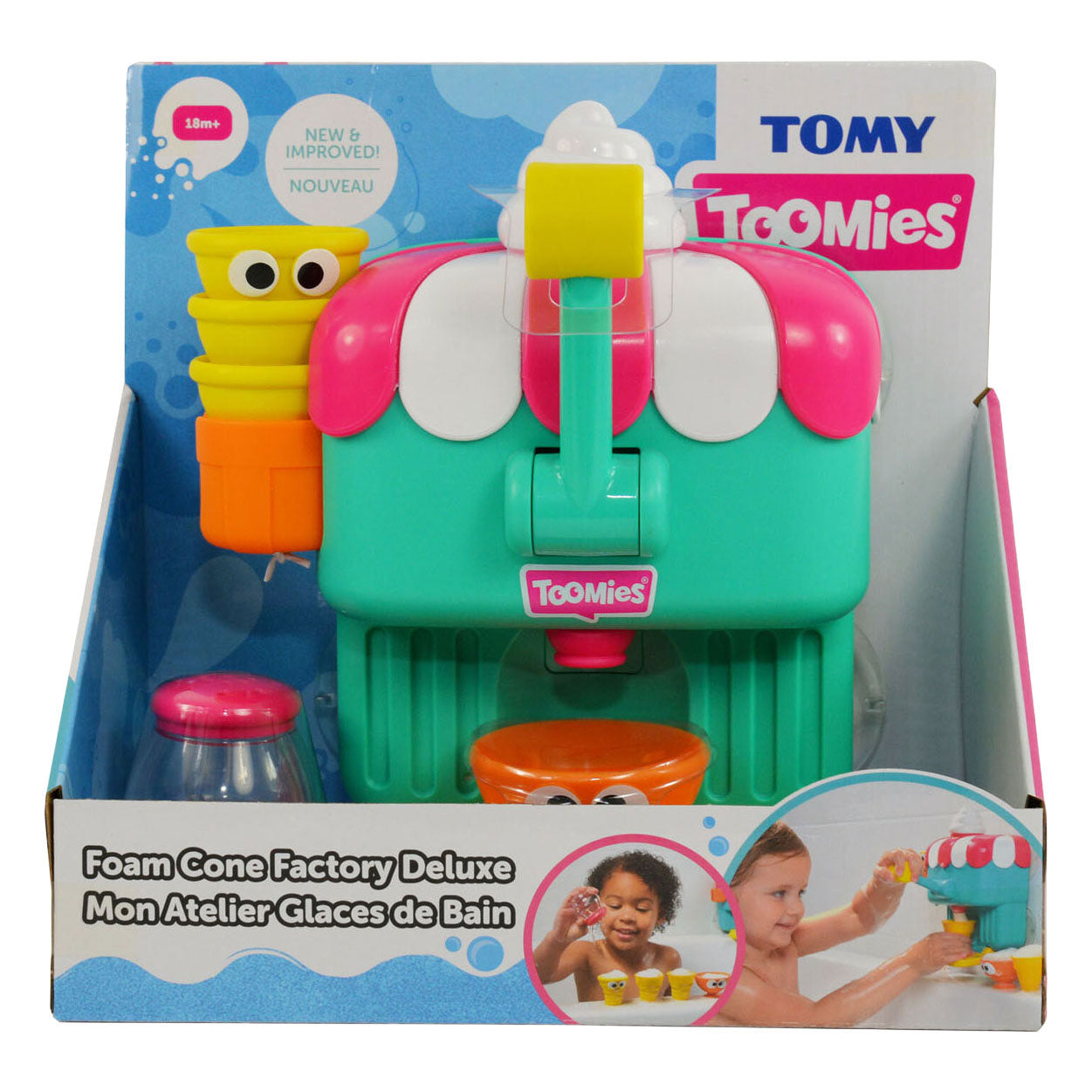 Schaumkegelfabrik Deluxe-Badespielzeug