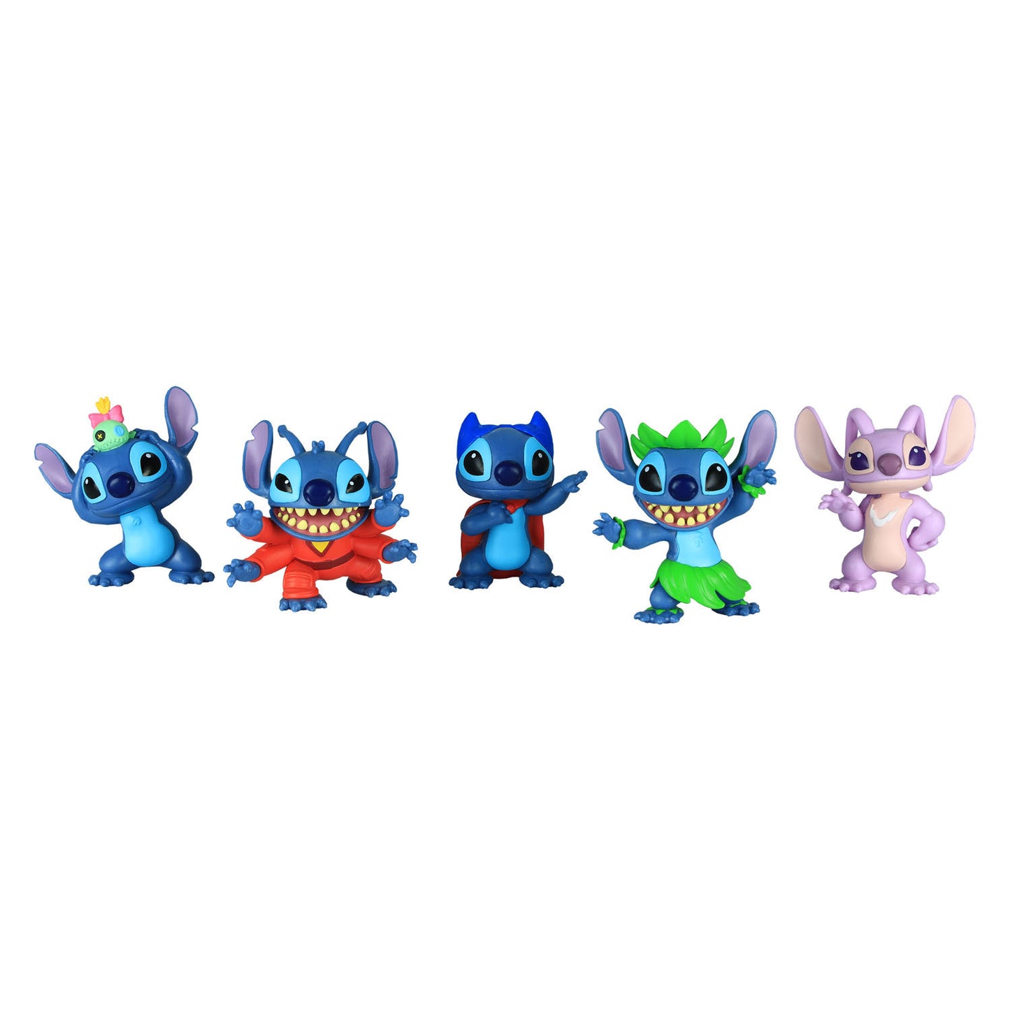 Spectron -Stich -Satz von 5 Spielfiguren