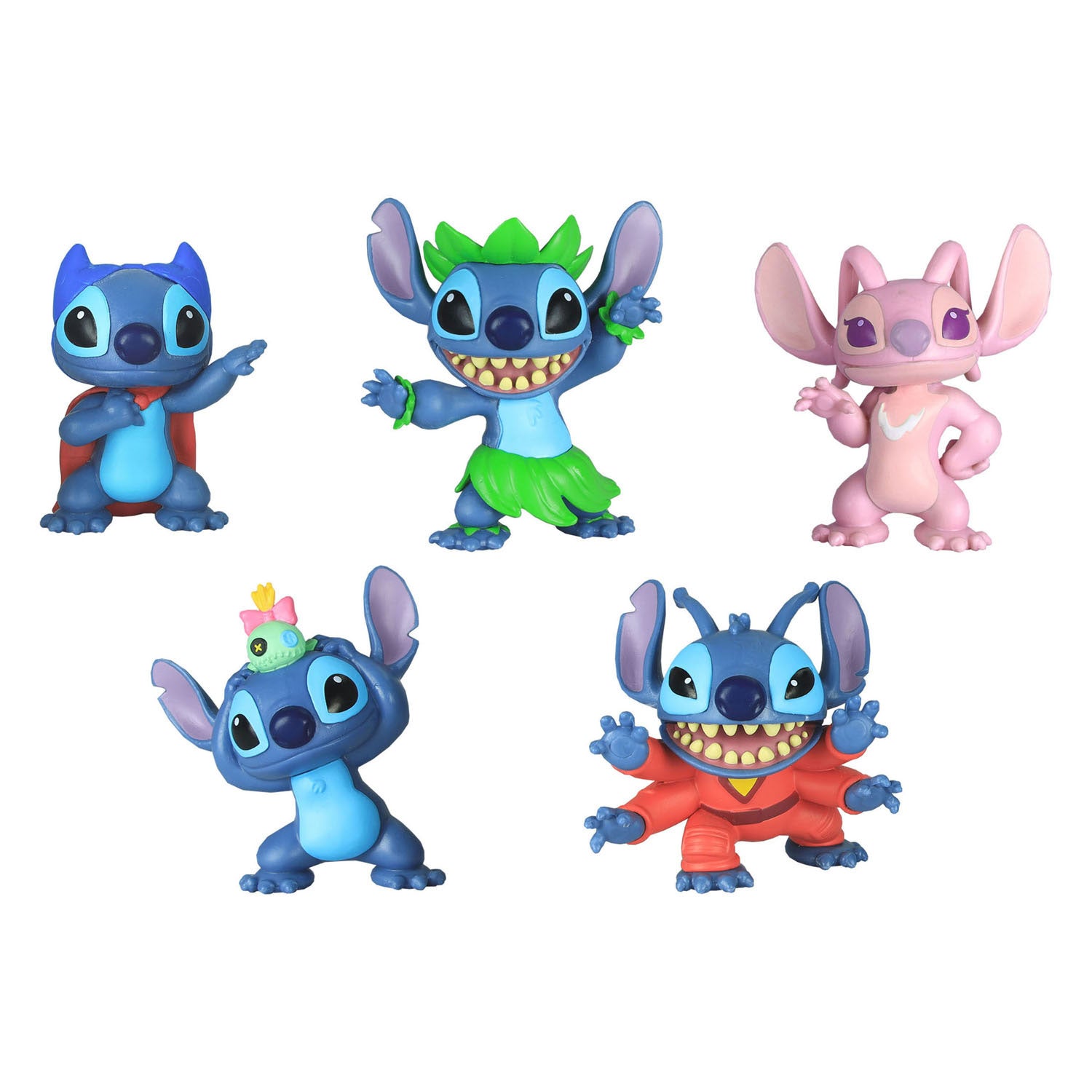 Spectron -Stich -Satz von 5 Spielfiguren