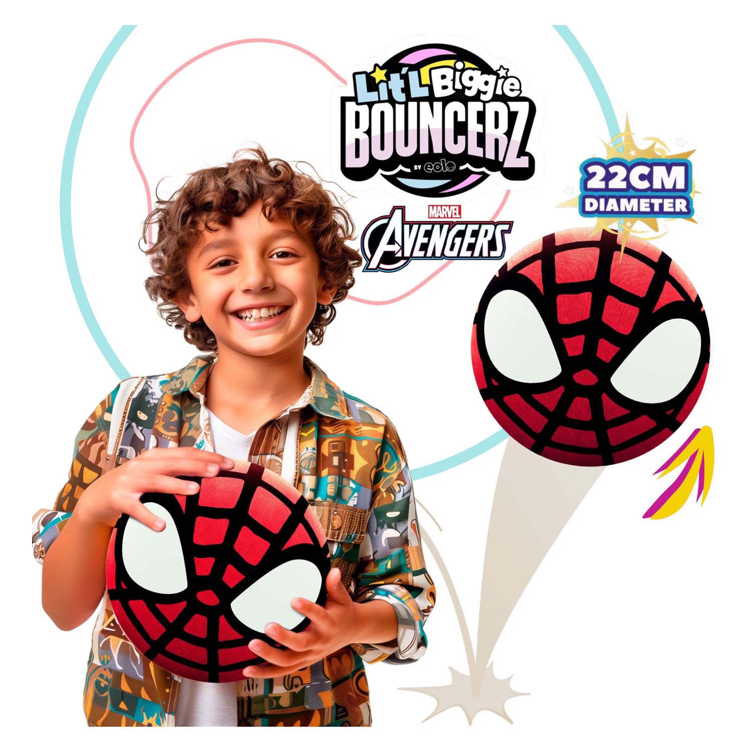 Spectron Lit'l Biggie Bouncerz Spiderman
