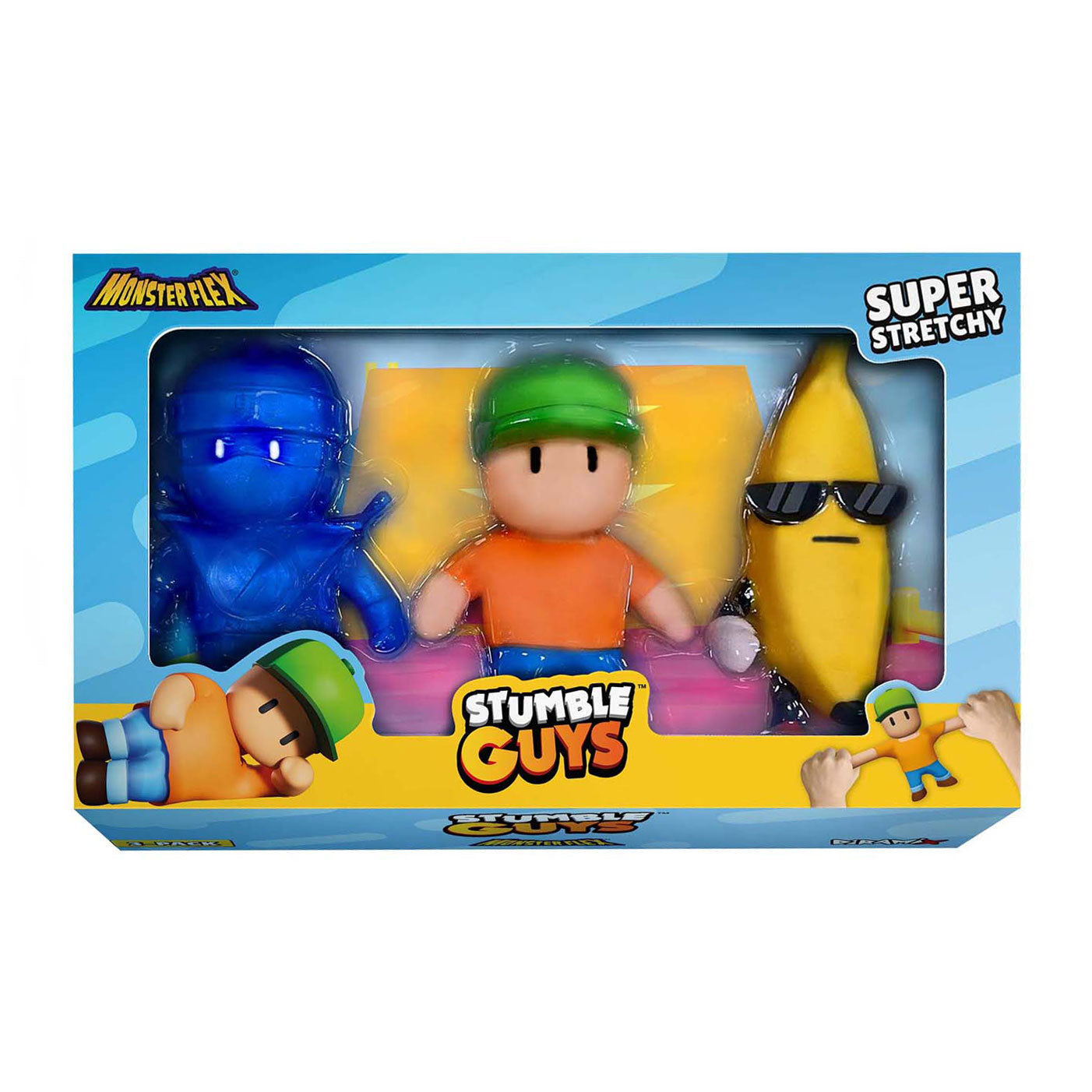 Spectron Stumbble Guyts Monsterfex, 3-Pack