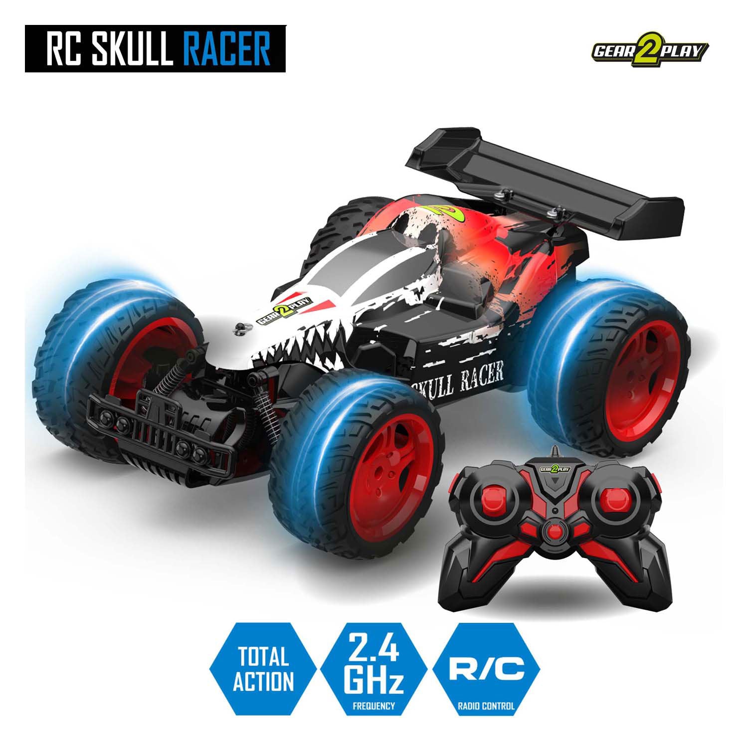 Spectron RC Skull Racer gesteuertes Auto 1:10