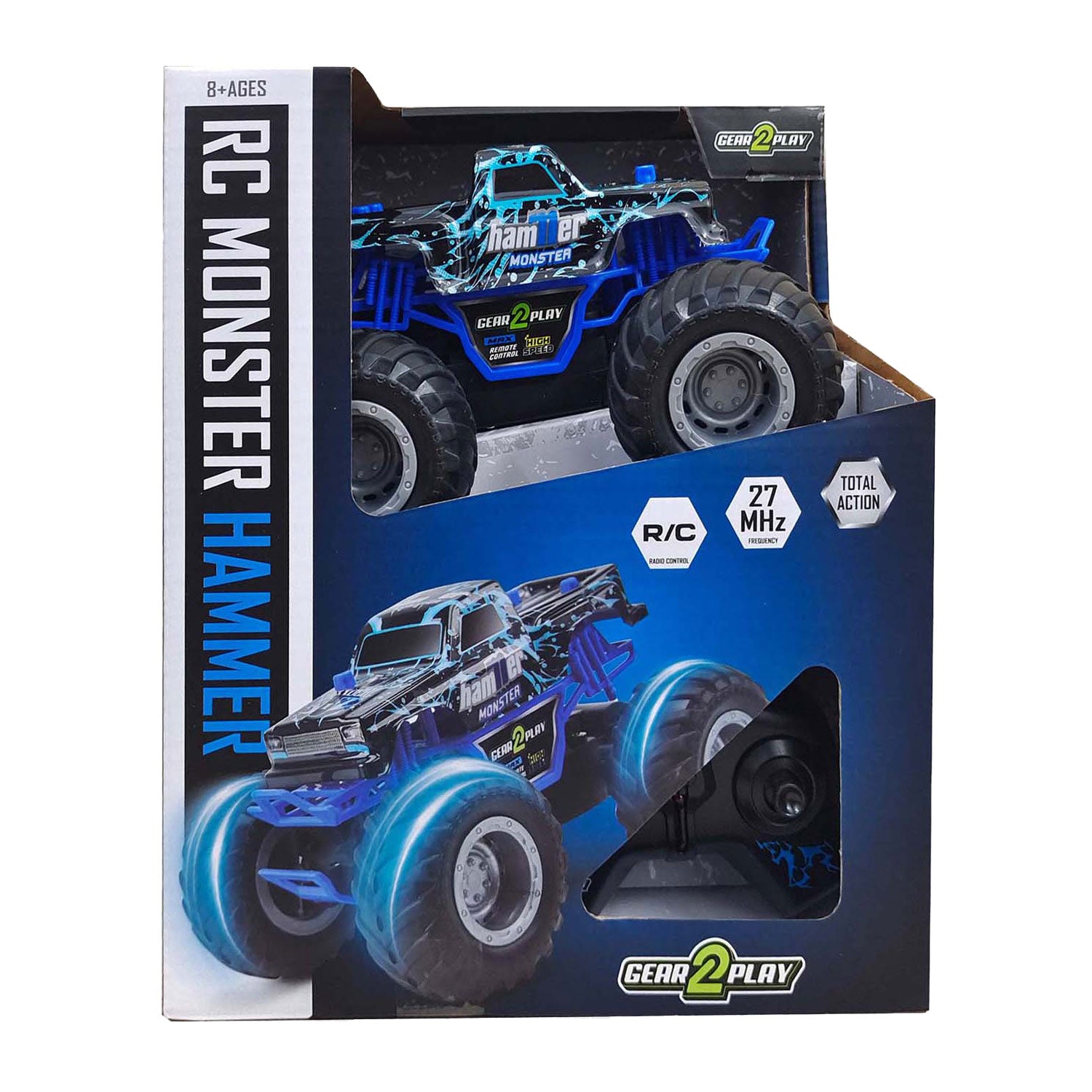 Gear2Play RC Lenkbar Auto Monster Hammer