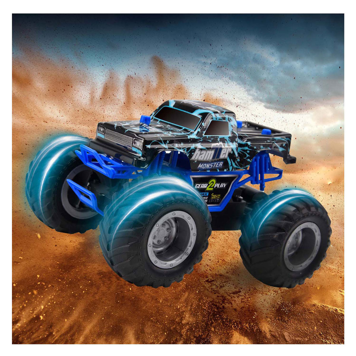 Gear2Play RC Lenkbar Auto Monster Hammer