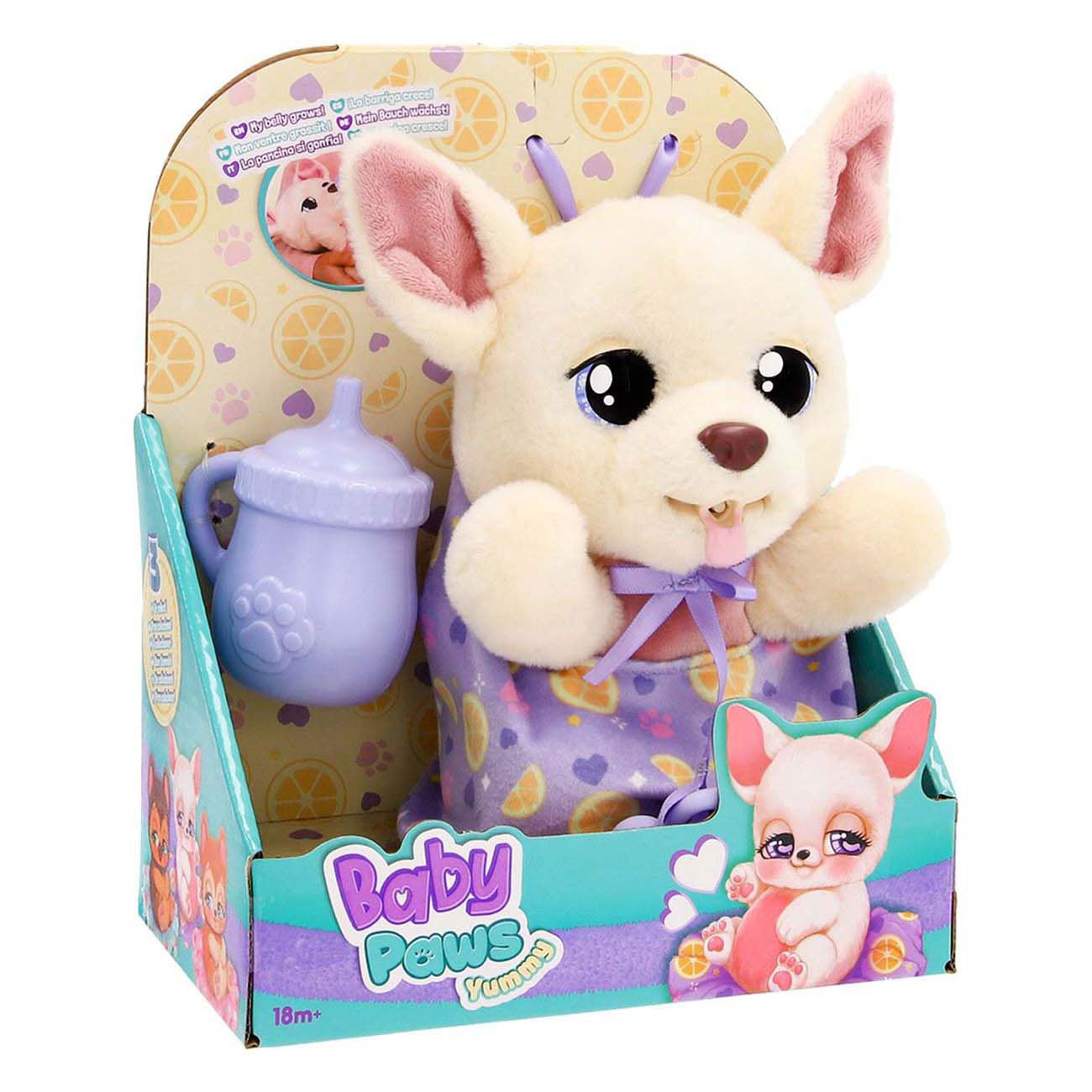 Babypfoten leckerer Chihuahua