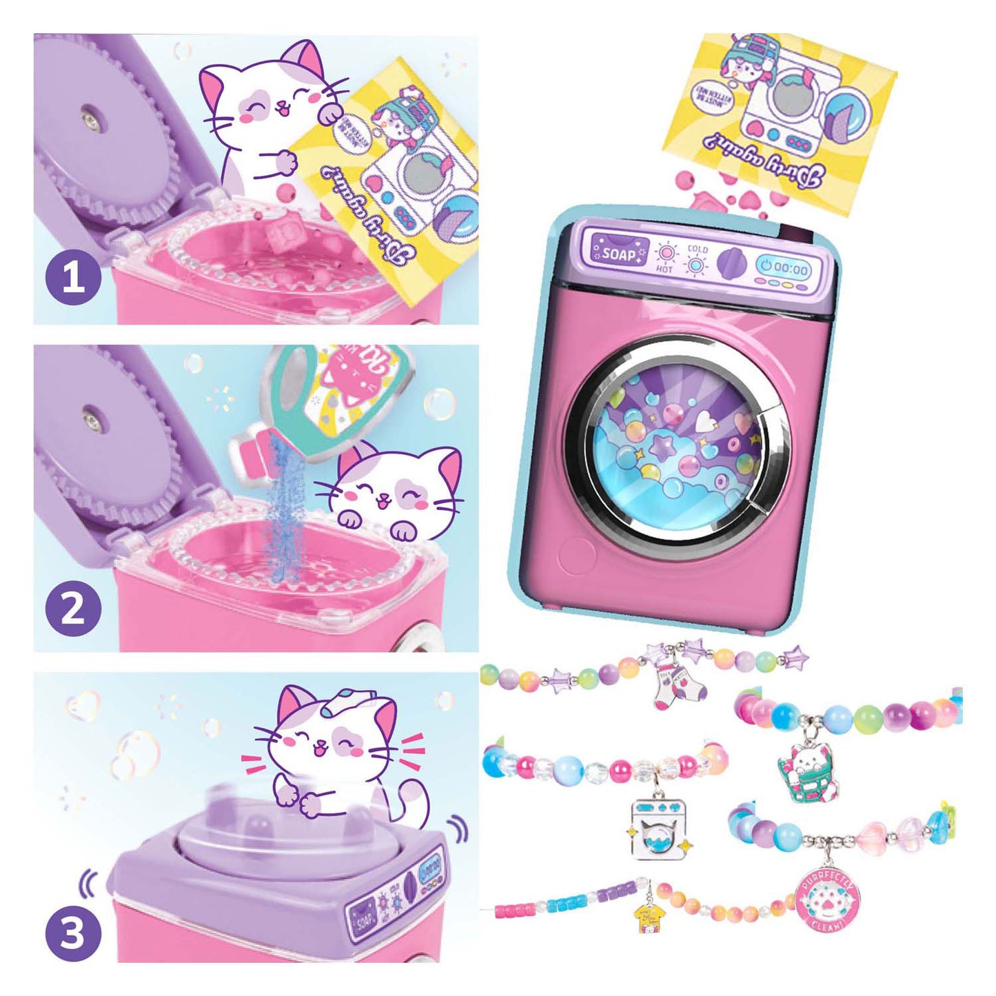 Spectron purr-geopfertes Wash-Perlenarmbänder