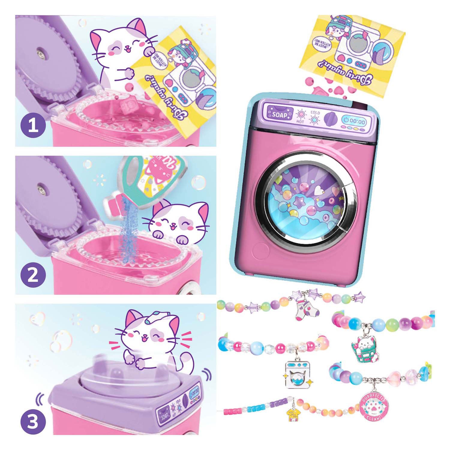 Spectron purr-geopfertes Wash-Perlenarmbänder