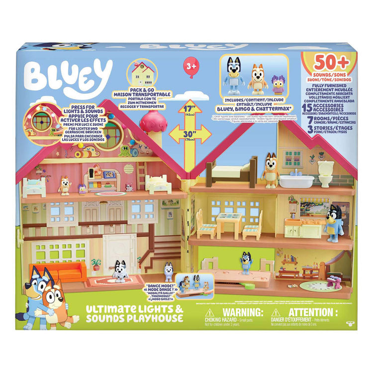 Elchspielzeug Bluey Ultimate Speelhuis mit Licht und Klang