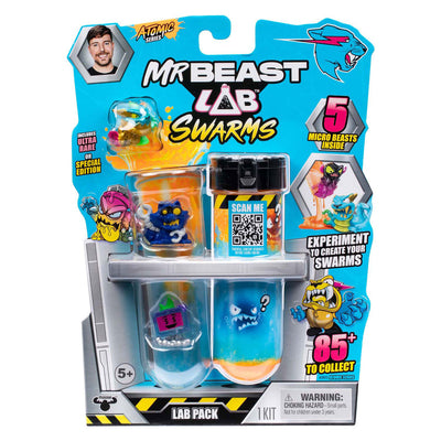 Spectron MrBeast Lab Swarms Series 2 Atomic Series Action Figur, 5-Pack