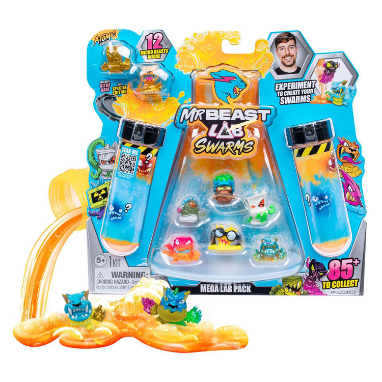 Spectron Mrbeast Lab Swarms Serie 2 Atomic Series Actionfigur, 12er-Pack