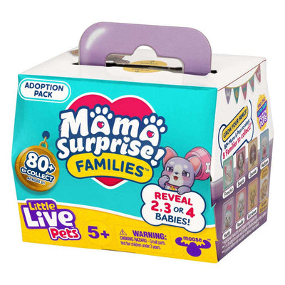 Elchspielzeug Little Live Pets Mama Hupise Familien Welpe Adoption Set Set