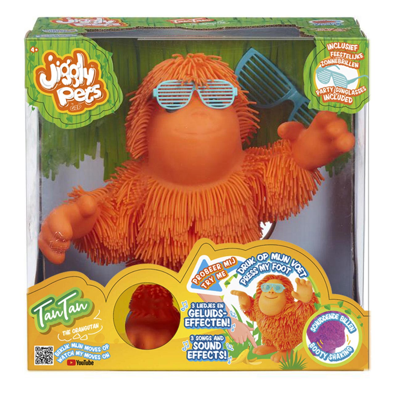 Wackelige Haustiere Tan-Tan Orangutan