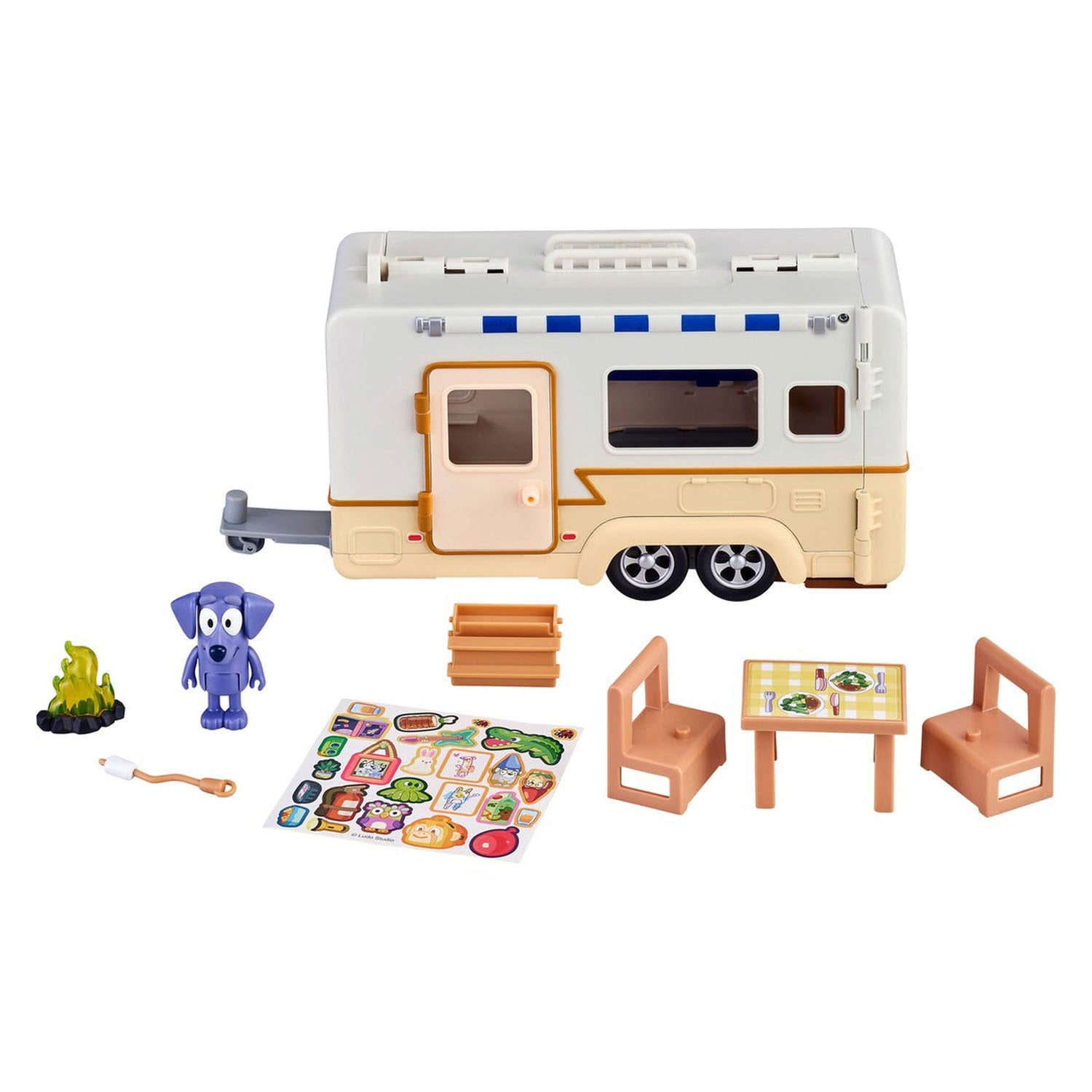 Spectron Bluey Camping Adventures spielen Set