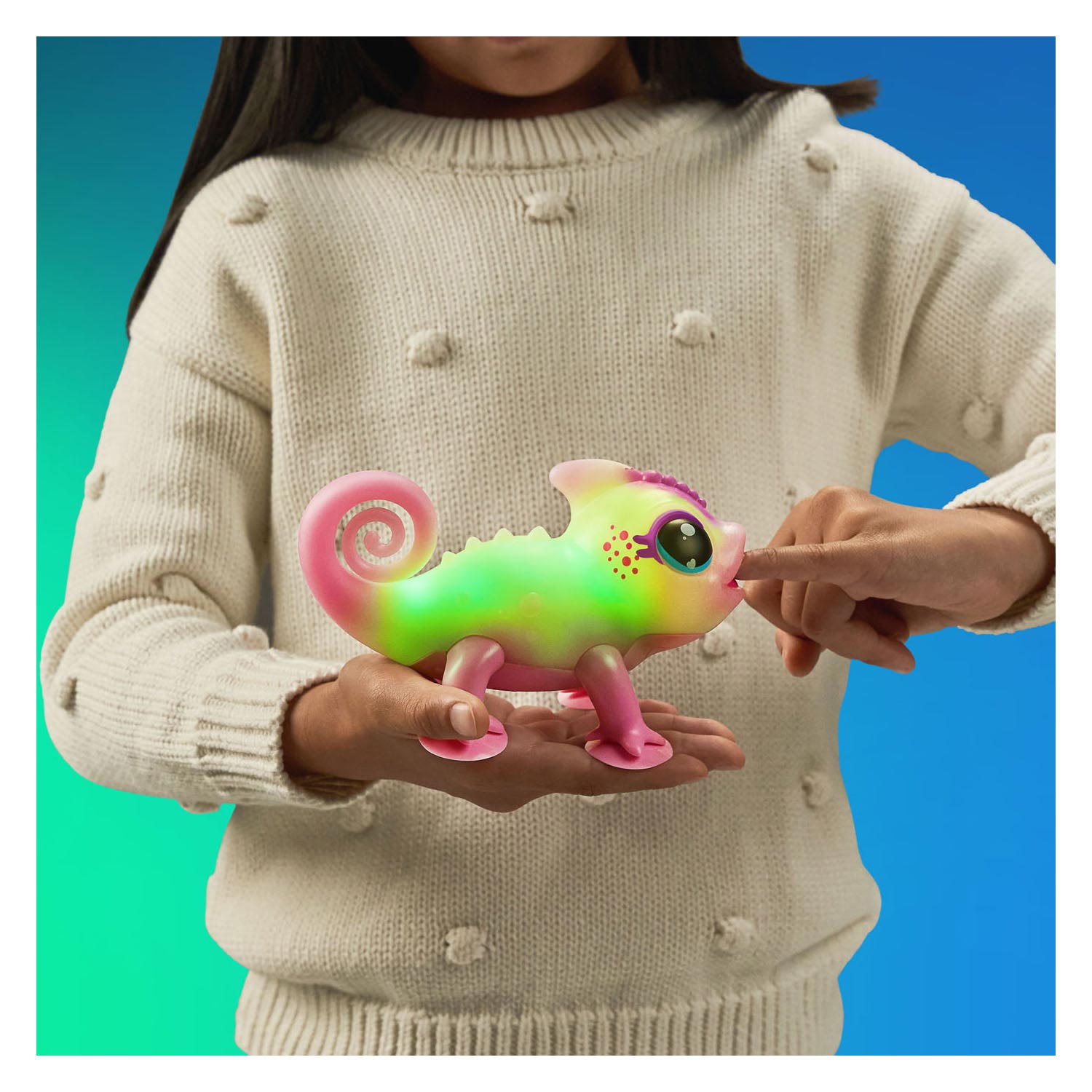 Spectron Little Live -Haustiere Chameleon Nova Pink Interactive