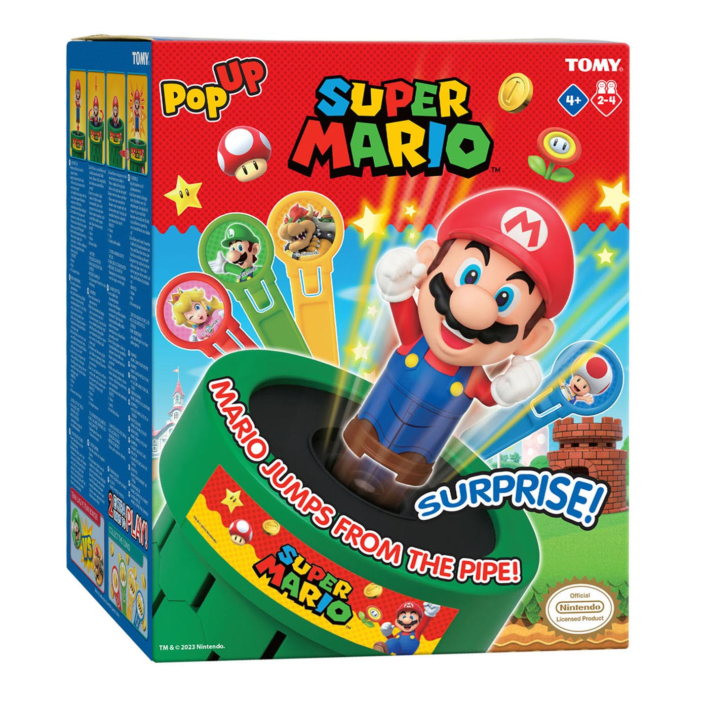 Tomy Pop -up Super Mario Brettspiel