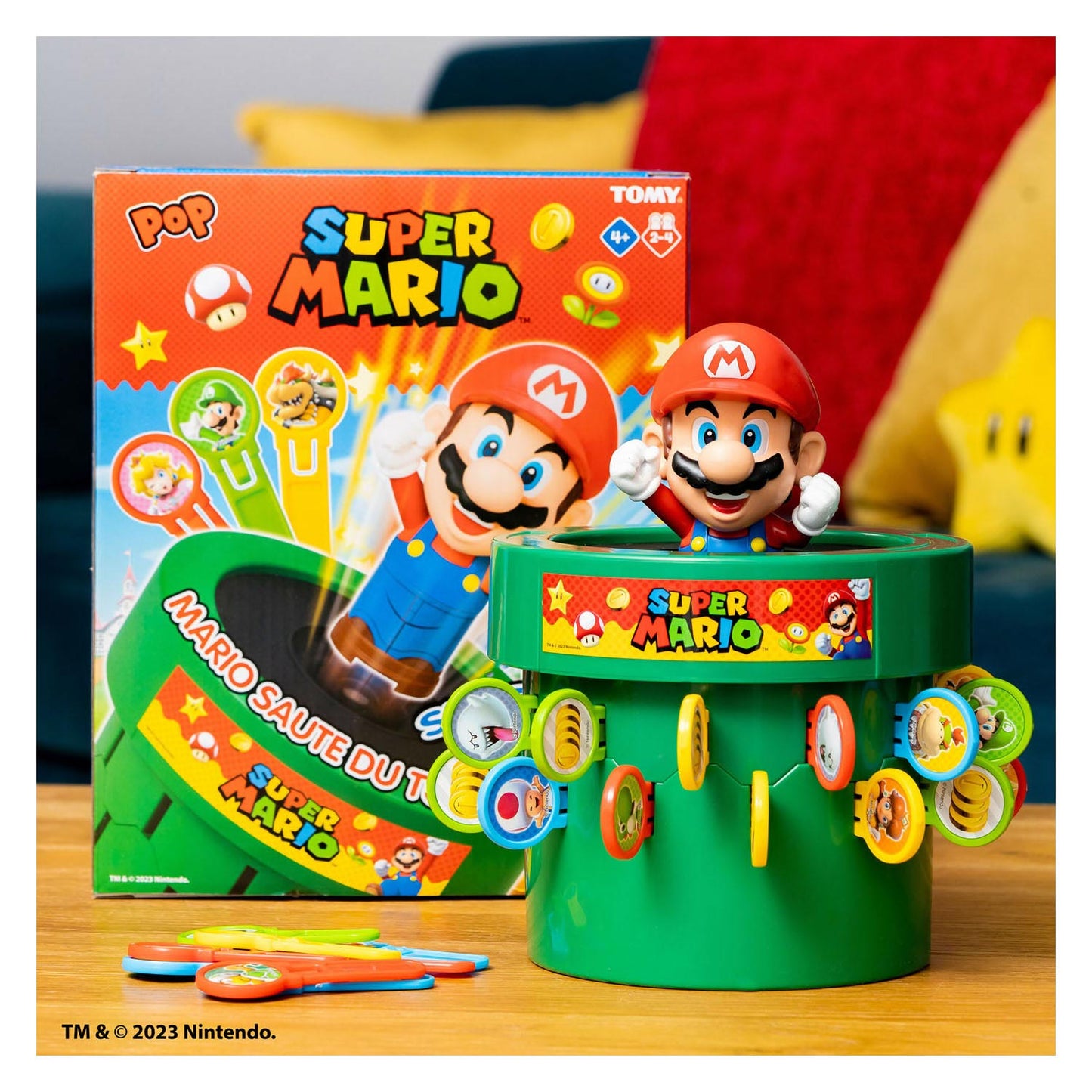 Tomy Pop -up Super Mario Brettspiel