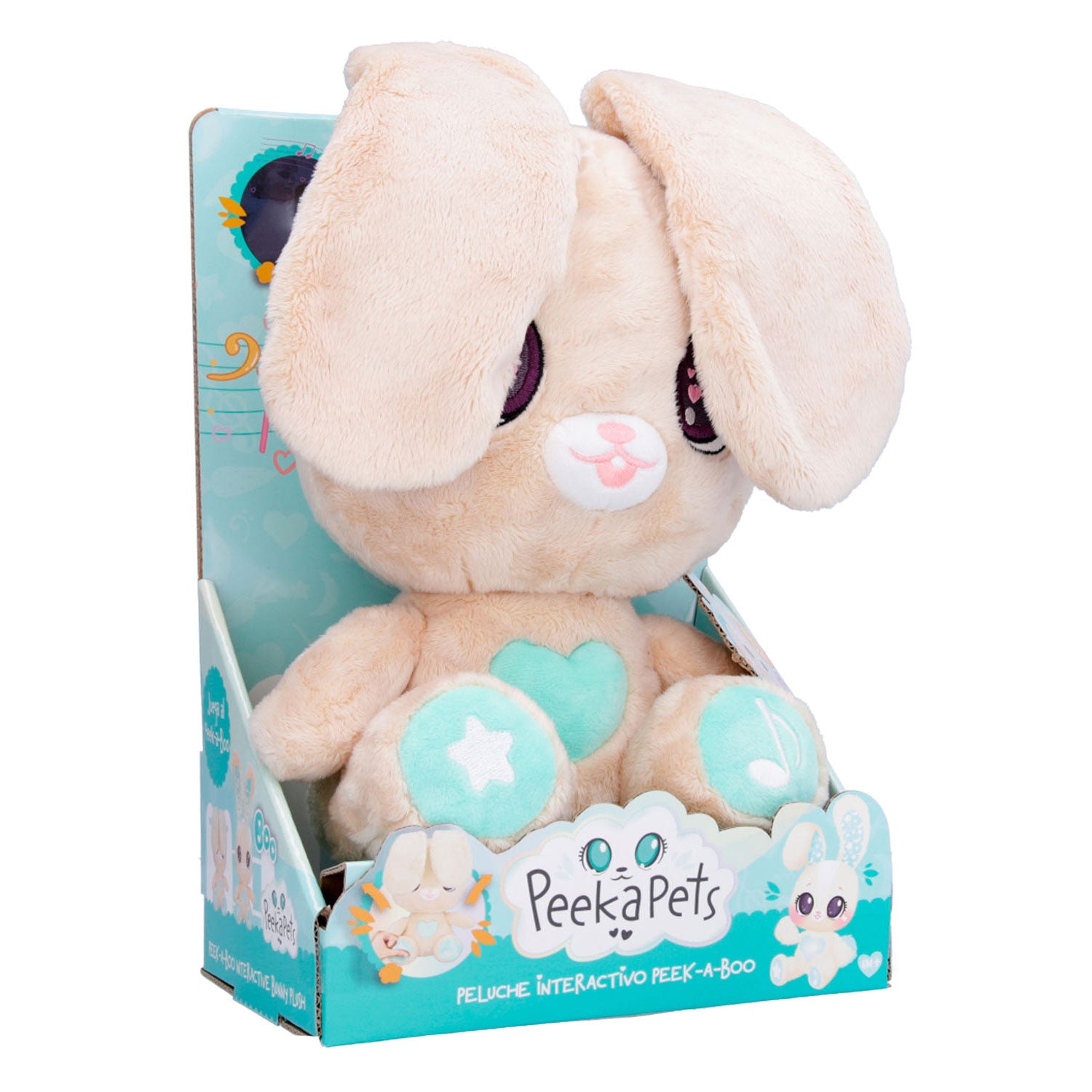 Spectron Peekapets Kiekeboe Hug Bunny mit Sound