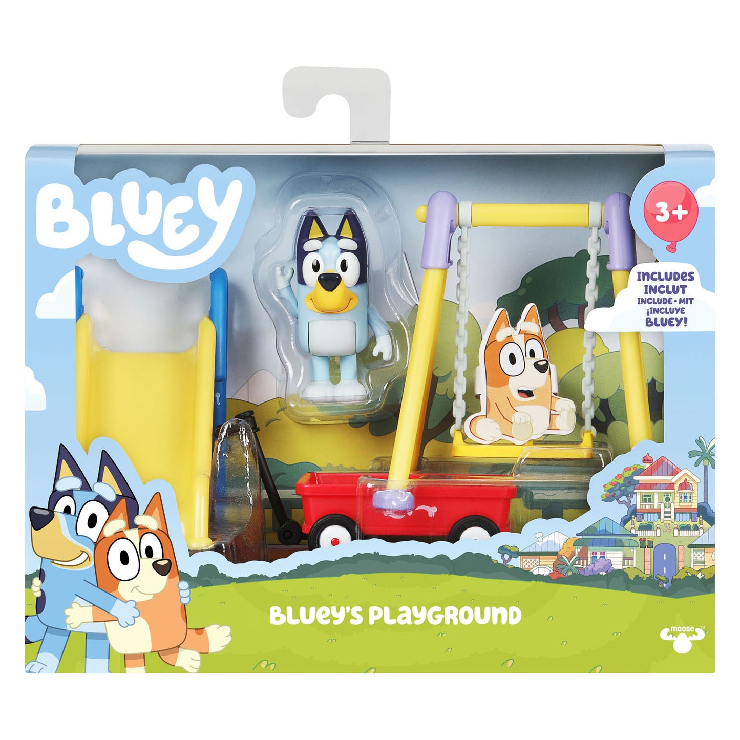 Elchspielzeug Bluey Mini Speelset Blueys Spielplatz