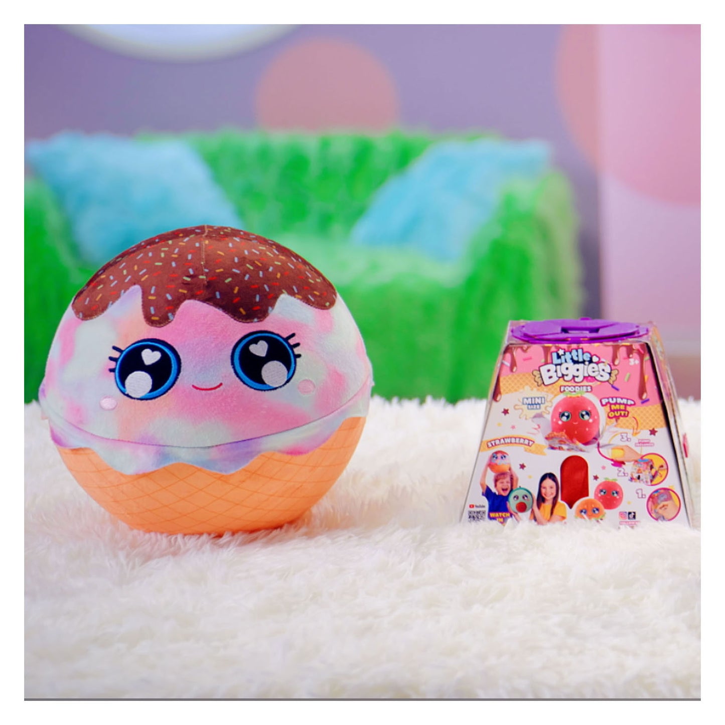 Spectron Little Biggies Ice aufblasbare Umarmung