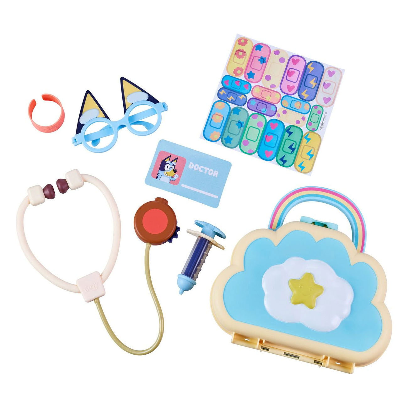 Elchspielzeug Bluey Doctor Play Set