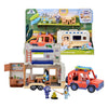 Moose Toys Bluey 4WD Auto und Camping Adventures Deluxe Play Set