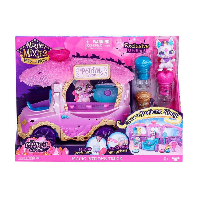 Elch Toys Mixies Mixlings sammeln Magie Magie Frank Fahrzeug Kristall Word Serie 3