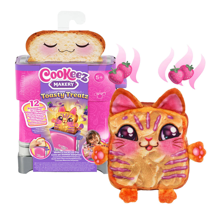 Moose Toys Cookeez Makery Toagy Treatz macht ein überraschendes Plüschtier