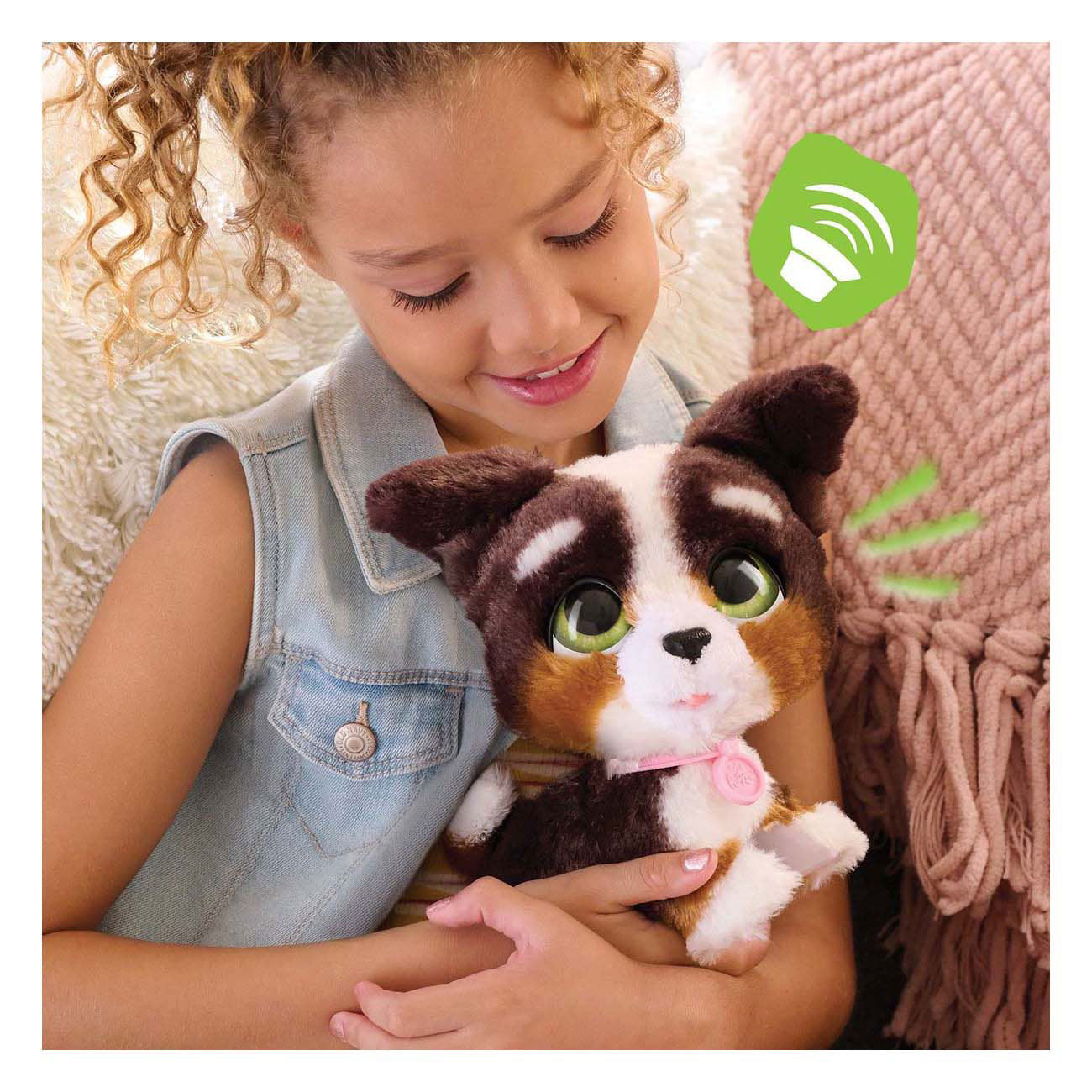 Spectron Furreal Walk-a-Lots Bernedoodle Interactive Tier