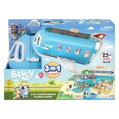 Bluey Flugzeug Mega 3 in 1