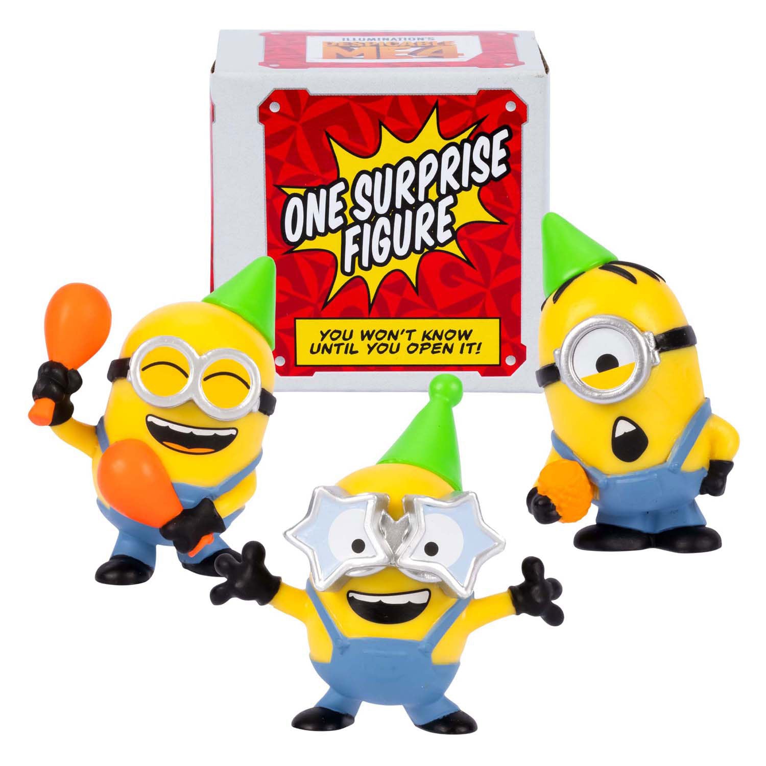 Moose Toys Despicable Me 4 AVL Squad Speel Figuren 4-Pack