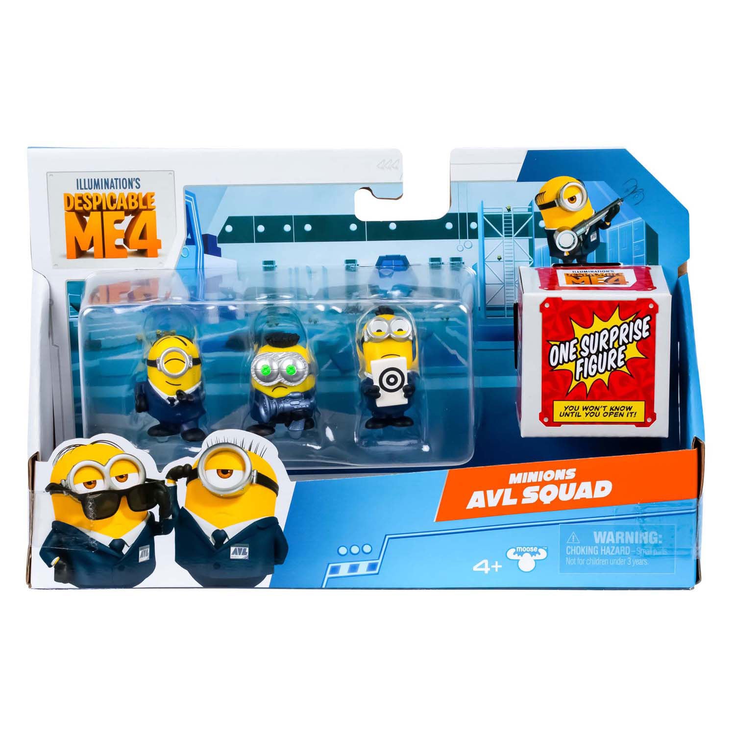 Bild Despicable Me 4 Party Bus Speel Figuren 4-Pack