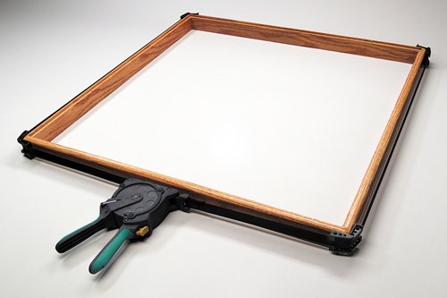 Wolfcraft Einhand-Riemenspanner | mit 4 Wangen | 5m | 1 Stück - 3681000