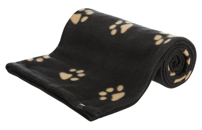 Trixie Barney Fleece Dog Decke Black Beige Arsch