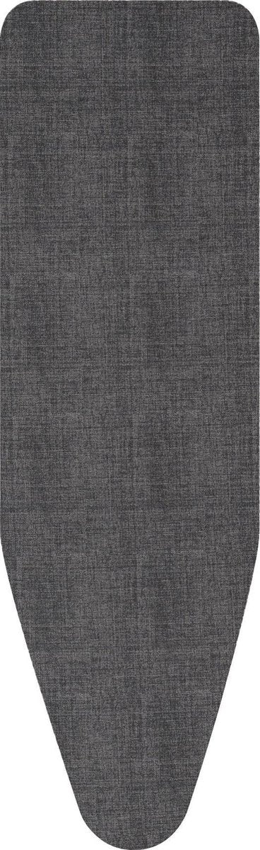 Brabantia Bügelbrettbezug B – 124 x 38 cm – Oberschicht – Jeansschwarz