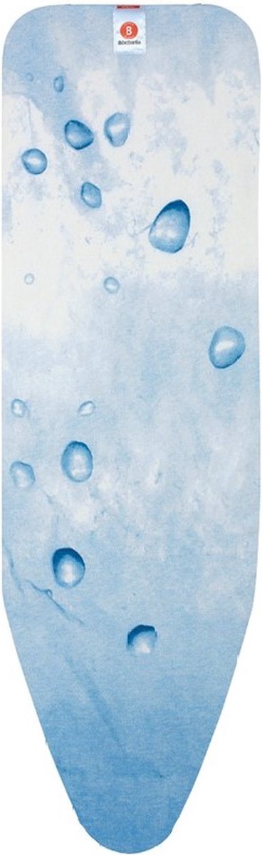 Brabantia Bügelbrettbezug B – 124 x 38 cm – Oberschicht – Eiswasser