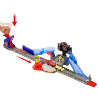 Disney Pixar Cars Mattel Cars Spielzeug-Rennstrecken-Kolbenbecher-Stunting-Speedway-Set.