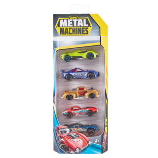 Zuru Metal Machines Datman Cars 5 Pack Assorti