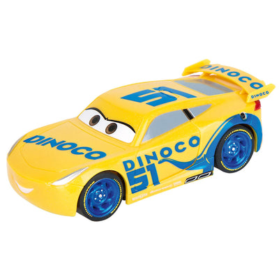 Carrera erster Racauto Dinoco Cruz