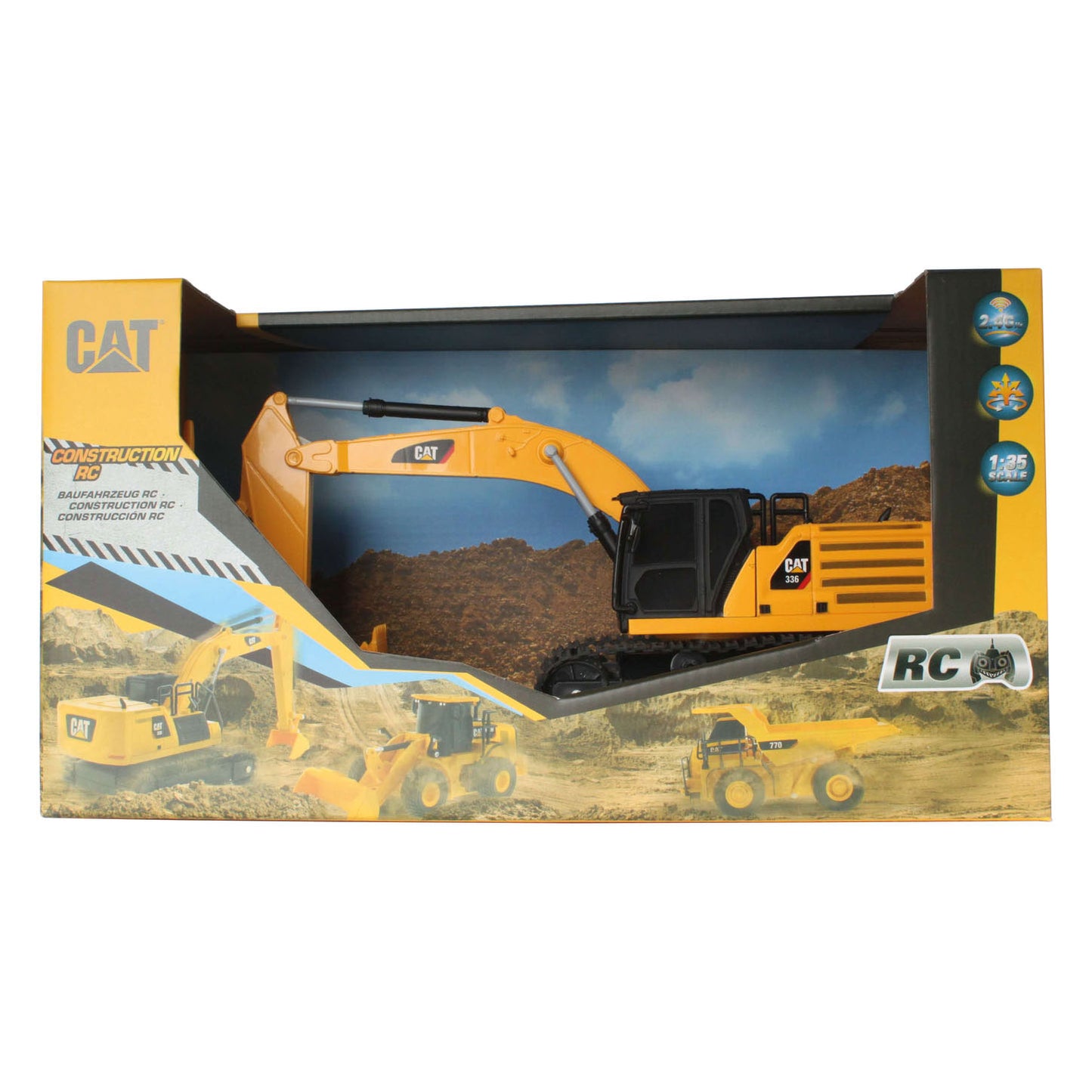Carrera RC - Katzenbagger Bagger, 1:35
