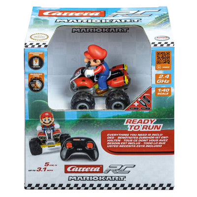 Carrera RC Lenkbar Auto Super Mario Quad 1:40