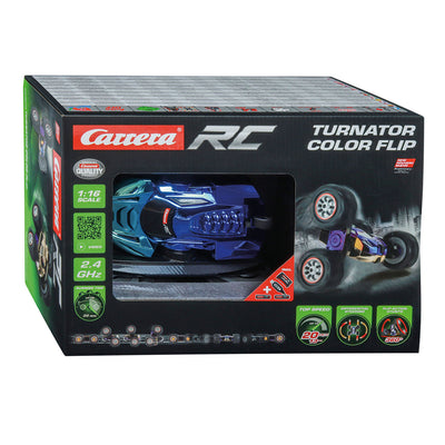Carrera RC Controllable Auto Turnator Farbflip